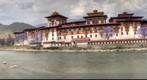 Punhaka Dzong Panorama