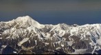 View on the McKinly peak and adjoining mountains.