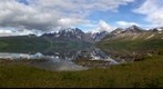 Turquoise Lake and Mount Telaquana