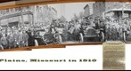 West Plains, Missouri 1910 Huge 180 degree pano taken back then