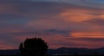Clouds Over the San Bernardino Mountains from Redlands, California, February 18, 2007