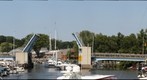 South Haven draw bridge up