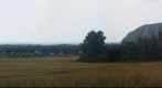 A field at the mountain