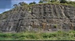 Soft sediment deformation in Hampshire Formation