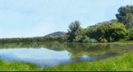 The pond at the mountain