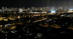 Honolulu night skyline from 9th Avenue in Kaimuki