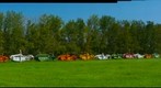 Colourful Threshing Machines, Smoky Lake, Alberta
