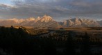 Dawn at the Grand Tetons