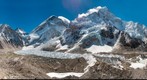 Everest Base Camp, Khumbu Icefall, and Nuptse