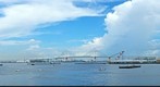 Yokohama Bay Bridge after the rain