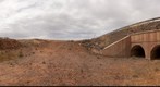 Puente en ruinas en Los Llanos de la Concepción, Puerto del Rosario, Isla de Fuerteventura