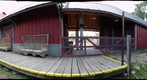 Nevada City, Montana train station and antique passenger cars