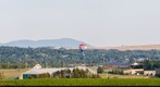 RE/MAX hot air balloon over Presque Isle, Maine