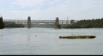 Britannia Bridge, Menai Strait, Anglesey, North Wales