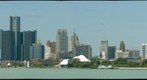 Detroit and Windsor as seen from Belle Isle