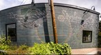 Sarah Rutherford's Spyglass mural 