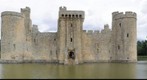 View of Bodiam Castle on the South Side facing North