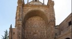 Fachada iglesia de San Esteban, Salamanca, Spain