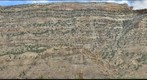 Upper Williams Fork Formation face on Hwy 70