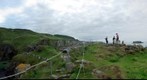 Carrick-a-Rede Rope Bridge from Carrick Island Point