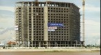 New building on eastern bank of Tonle Sap River, Phnom Penh
