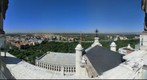 Vistas panoramicas de Madrid desde la cupula de la Catedral de la Almudena. Madrid