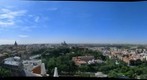 Vista panorámica de 270º desde la cúpula de la Catedral de la Almudena compuesta por la unión de 4 panorámicas parciales