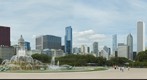 Chicago Cityscape Panorama from Buckingham Fountain - 2