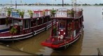Cruise boats, Tonle Sap River, Phnom Penh