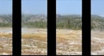 Geyser at Yellowstone September 2012