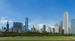 Chicago Cityscape from the Petrillo Music Shell in Grant Park