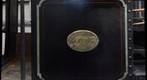 Driver's side cab plate of Winifred with works plate