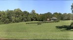 SBC first-year seminar view of butterfly garden and train station