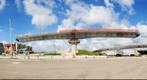 SR-826/SR-836 Bridge 15 with 12 Segments Up & 12 Segments Down as viewed from East at 105mm