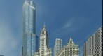 Wrigley Building and Trump International Hotel and Tower, Chicago