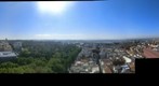 Visión panorámica total de Madrid desde el Ministerio de Sanidad formada por la unión de 8 panorámicas parciales