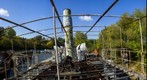 Szöke Tisza hajó bontása - a kormányállás / Steamship is decomposed