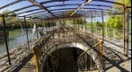 Szőke Tisza hajó bontása - felső fedélzet / Steamship is decomposed