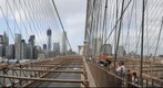 Hanging out on the Brooklyn Bridge