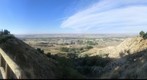 Vistas panorámicas de Madrid y del aeropuerto de Barajas desde Paracuellos del Jarama