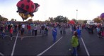 Balloons at Discovery Center Balloon Glow for Up in the Air for Family Care Balloon Rally, Amarillo TX, 10/19/2012