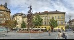 Focus on Fővám Tér, Budapest