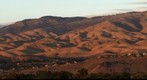 Boise Foothills Sunset shadows 