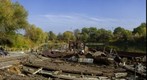 Szőke Tisza bontás - a fedélzet
