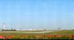 Miami International Airport with Lufthansa's Flagship Airbus A380-800 lifting off for its flight to Frankfurt, Germany.