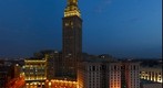 Cleveland's Terminal Tower at Sunset