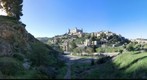 Vistas panorámicas de Toledo desde la subida al castillo de San Servando