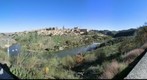 Vistas panorámicas de Toledo desde la carretera del Valle