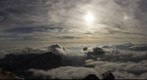 Sun set from Triglav, Slovenia