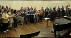 Choir Rehearsal for George Frederic Handel's "Messiah" at the University of Montana